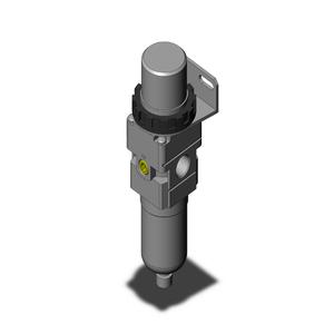 SMC VALVES AW20-N02B-2RZ-A Filter Regulator, 1/4 Port Size | AN8NCM