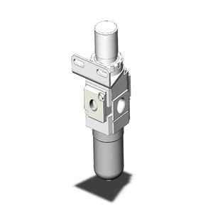 SMC VALVES AW20-N02B-2RZ-B Filterregler, 1/4 Anschlussgröße | AN9DCQ