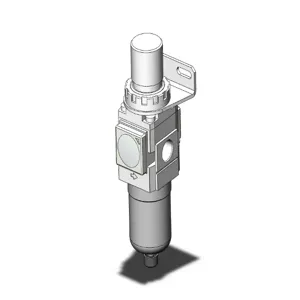 SMC VALVES AW20-N02BE-1Z-B Regulator, 1/4 Inch Modular | AN9UJH