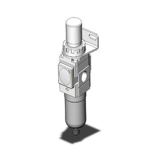 SMC VALVES AW20-N02BE-Z-B Filter Regulator, 1/4 Port Size | AN9CTV