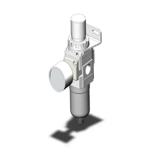 SMC VALVES AW20-N02BG-6CZ-B Regulator, 1/4 Inch Modular | AN9EMX