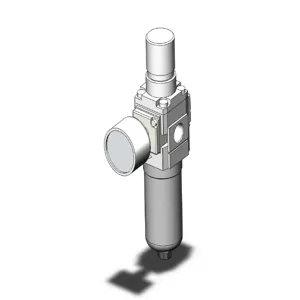 SMC VALVES AW20-N02CGH-CZ-B Regulator, 1/4 Inch Modular | AN8RBF