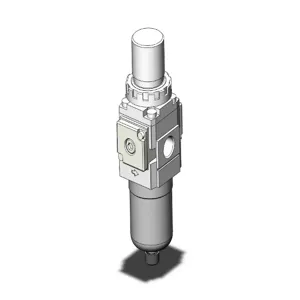 SMC VALVES AW20K-02H-C-B Regulator, 1/4 Inch Modular | AN9ZKF