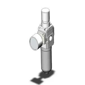 SMC VALVES AW20K-N02CG-CZ-B Regulator, 1/4 Inch Modular | AN9AMG