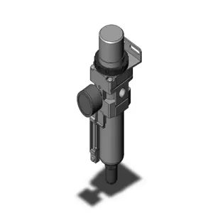 SMC VALVES AW30-N02BCG-8Z-A Regulator, 1/4 Inch Modular | AN8MJP