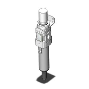 SMC VALVES AW30-N02BDE-Z-B Regulator, 1/4 Port Size | AN9XEX