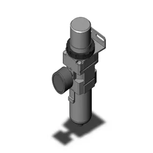 SMC VALVES AW30-N02BG-Z-A Regulator, 1/4 Inch Modular | AN8QGB