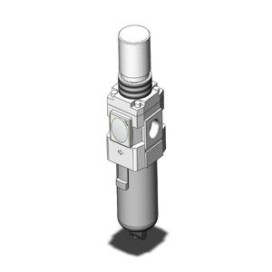 SMC VALVES AW30-N03E-ZB Filterregler, 3/8 Anschlussgröße | AN8QVF