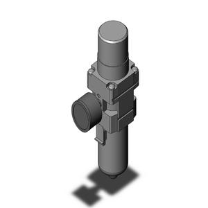 SMC-VENTILE AW30-N03G-2Z-A Modular, 3/8 Zoll Größe, N-Anschluss | AP2LHN