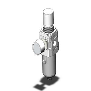 SMC VALVES AW30-N03G-Z-B Filter Regulator, 3/8 Port Size | AN8QVG