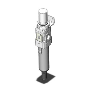 SMC VALVES AW30K-03BD-B Filterregler, 3/8 Anschlussgröße | AN8NUD