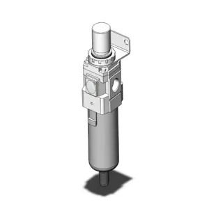 SMC VALVES AW40-04BDE-B Regulator, 1/2 Inch Modular | AP3ATF