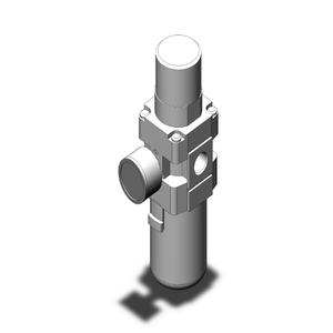 SMC VALVES AW40-F04G-A Regulator, 1/2 Inch Modular | AN9EDN