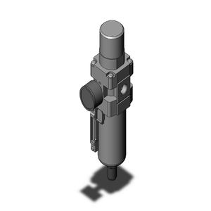 SMC VALVES AW40-N03DG-8Z-A Regulator, 3/8 Inch Modular | AP2XYR