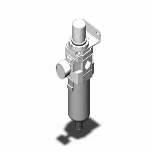 SMC VALVES AW40-N04BDG-Z-B Regulator, 1/2 Inch Modular | AN8RBV