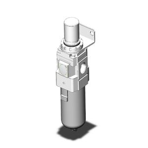 SMC VALVES AW40-N04BE-ZB Filterregler, 1/2 Anschlussgröße | AN9EAL