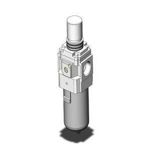 SMC VALVES AW40-N06-ZB Filterregler, 3/4 Anschlussgröße | AN8RCA
