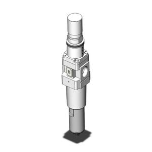 SMC VALVES AW60-N10-ZB Filterregler, 1 Anschlussgröße | AN8QGK