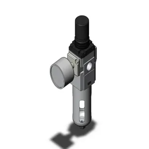 SMC VALVES AWD20-N02CG-CZ Regulator, 1/4 Inch Modular | AM3AWT