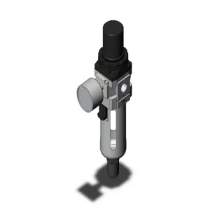 SMC VALVES AWD30-N02DGH-Z Regulator, 1/4 Inch Modular | AL6NJT