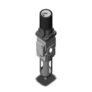 SMC VALVES AWG20-N02G1-CZ Filter, 1/4 Inch N Port Size | AM7VWW