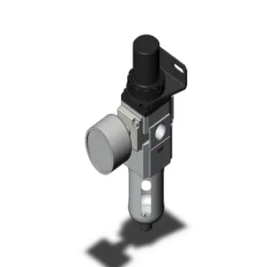 SMC VALVES AWM20-N02BG-CZ Modular, 1/4 Inch Size, N Port | AM7DVL