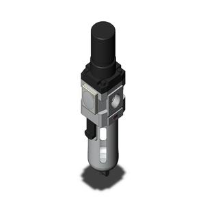 SMC VALVES AWM30-N03E-Z Modular, 1/4 Inch Size, N Port | AM2DZA