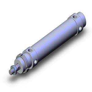 SMC VALVES C76E32-100 Zylinder mit rundem Körper, 32 mm Größe, doppeltwirkend | AN3TGF
