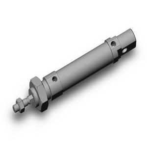 SMC VALVES C85KN16-25 Zylinder mit rundem Körper, 16 mm Größe, nicht rotierend | AM9UAD