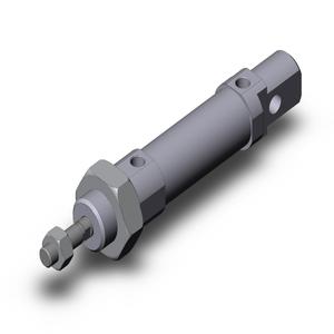 SMC VALVES C85N16-10 Zylinder mit rundem Körper, 16 mm Größe, doppeltwirkend | AL7MHW
