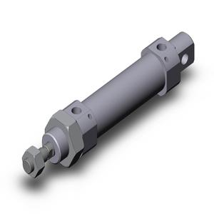 SMC VALVES C85N25-50C Round Body Cylinder, 25 mm Size, Double Acting | AM9UAU