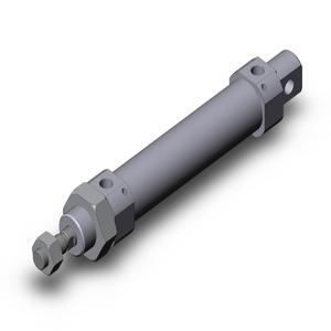 SMC VALVES C85N25-80C Round Body Cylinder, 25 mm Size, Double Acting | AL9HTT