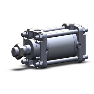 SMC VALVES CA2B50-50Z Zugstangenzylinder, 50 mm Größe, doppeltwirkend | AN8KKX