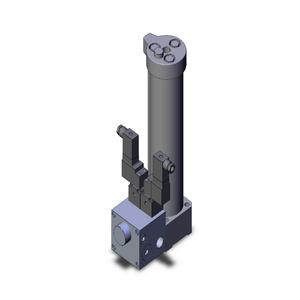 SMC VALVES CC63-200S11-5D Hydraulikzylinder, Lufthydroeinheit, 63 mm Größe | AL8ZQL