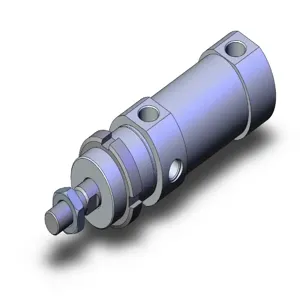 SMC VALVES CD76F32-10-B Round Body Cylinder, 32 mm Size, Double Acting Auto Switcher | AM9UCM