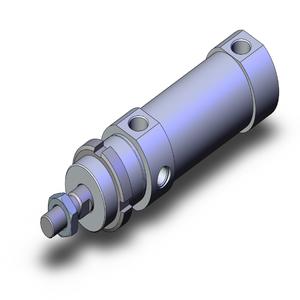 SMC VALVES CD76F32-25-B Zylinder mit rundem Körper, 32 mm Größe, doppeltwirkender automatischer Umschalter | AN4MAZ