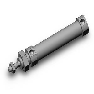 SMC VALVES CD85F25-80-B Zylinder mit rundem Körper, 25 mm Größe, doppeltwirkender automatischer Umschalter | AM7KVU