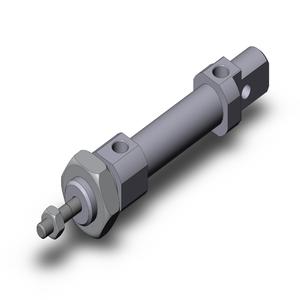 SMC VALVES CD85N10-10-B Zylinder mit rundem Körper, 10 mm Größe, doppeltwirkender automatischer Umschalter | AL7EAT