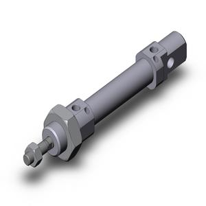 SMC VALVES CD85N12-25C-B Zylinder mit rundem Körper, 12 mm Größe, doppeltwirkender automatischer Umschalter | AL3NJX