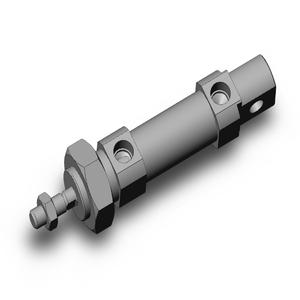 SMC VALVES CD85N20-10-B Round Body Cylinder, 20 mm Size, Double Acting Auto Switcher | AL7EBD
