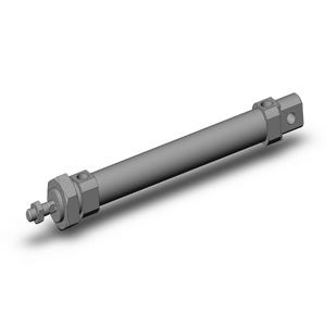 SMC VALVES CD85N20-125-B Zylinder mit rundem Körper, 20 mm Größe, doppeltwirkender automatischer Umschalter | AM9UDG