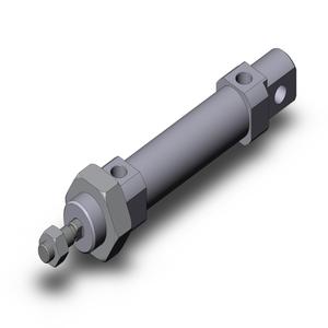 SMC VALVES CD85N20-40-B Round Body Cylinder, 20 mm Size, Double Acting Auto Switcher | AL7EBG
