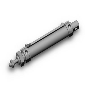 SMC VALVES CD85N25-100C-A Zylinder mit rundem Körper, 25 mm Größe, doppeltwirkender automatischer Umschalter | AN4BKP