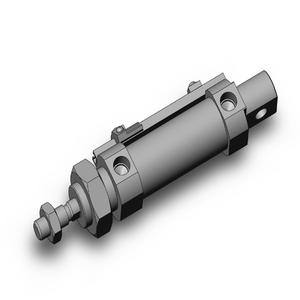 SMC VALVES CD85N25-25-A Zylinder mit rundem Körper, 25 mm Größe, doppeltwirkender automatischer Umschalter | AL7EBM