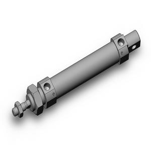 SMC VALVES CD85N25-80C-B Zylinder mit rundem Körper, 25 mm Größe, doppeltwirkender automatischer Umschalter | AL3NLC