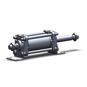 SMC VALVES CDA2WL40-75Z Zylinder, 40 mm Größe, automatische Doppelstangenumschaltung | AN9YKK