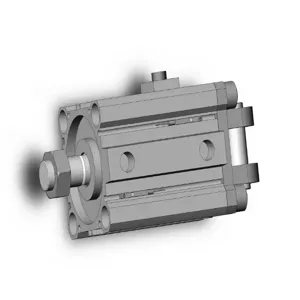 SMC VALVES CDBQ2D63-20DCM-HN-M9BWZ Compact Cylinder, 63 mm Size, Double Acting Auto Switcher | AM9UGY