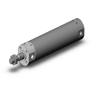 SMC VALVES CDG1BA32-100Z Runder Zylinder, 25 mm Größe, doppeltwirkender automatischer Umschalter | AN7XXP