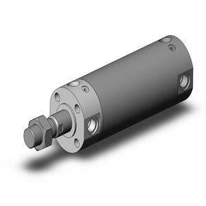 SMC VALVES CDG1BA50-75Z Runder Zylinder, 50 mm Größe, doppeltwirkender automatischer Umschalter | AN8DWX