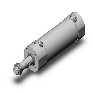 SMC VALVES CDG5BA40TNSV-50 Zylinder, 40 mm Größe, doppeltwirkender automatischer Umschalter | AP2URB
